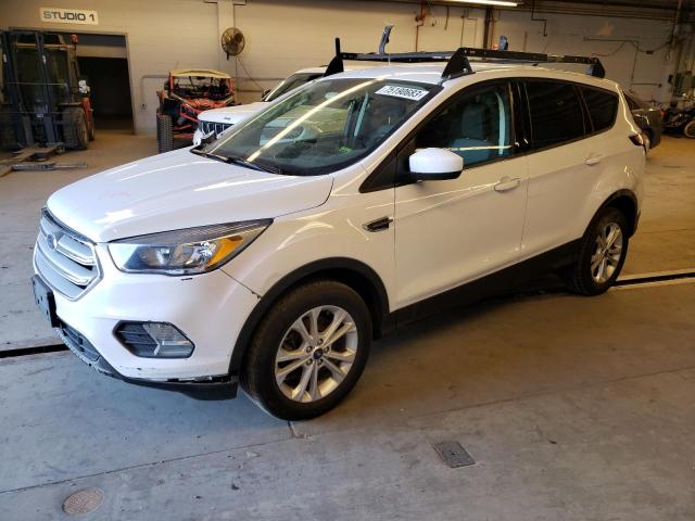 FORD ESCAPE SE 2018 with VIN 1FMCU9GD7JUD60869 - Photo from auction