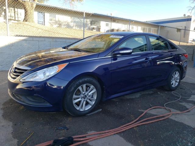HYUNDAI SONATA GLS 2014 with VIN 5NPEB4AC3EH946636 - Photo from auction