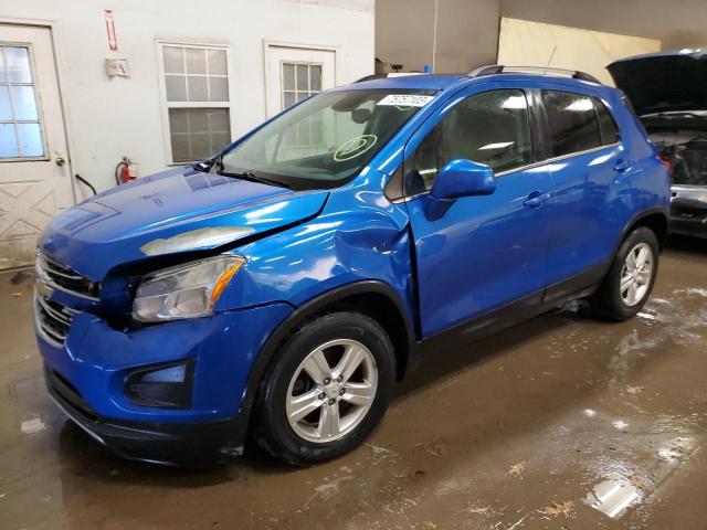 Photo 1 from auction – 2016 CHEVROLET TRAX 1LT with VIN KL7CJLSB9GB526939