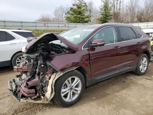 FORD EDGE SEL 2020 with VIN 2FMPK4J9XLBA96490 - Photo from auction