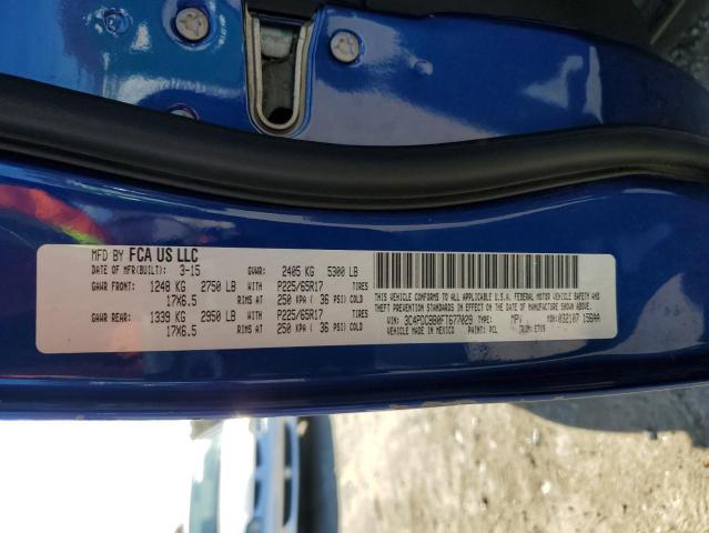 Photo 14 from auction – 2015 DODGE JOURNEY SX with VIN 3C4PDCBB0FT677029