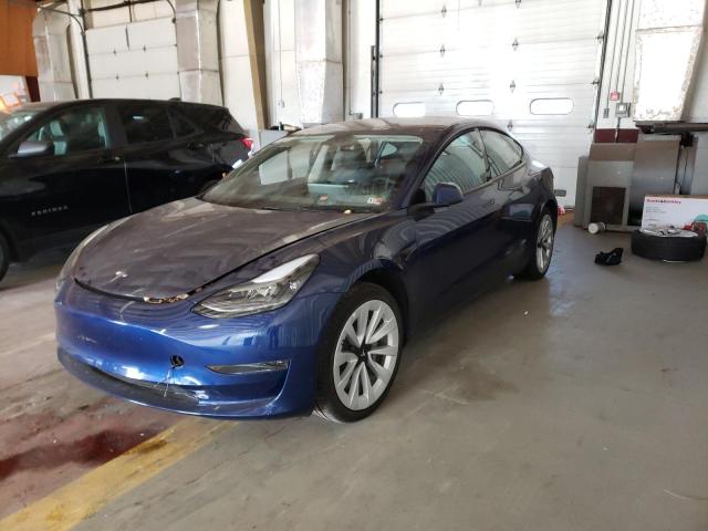 TESLA MODEL 3 2023 with VIN 5YJ3E1EAXPF438946 - Photo from auction