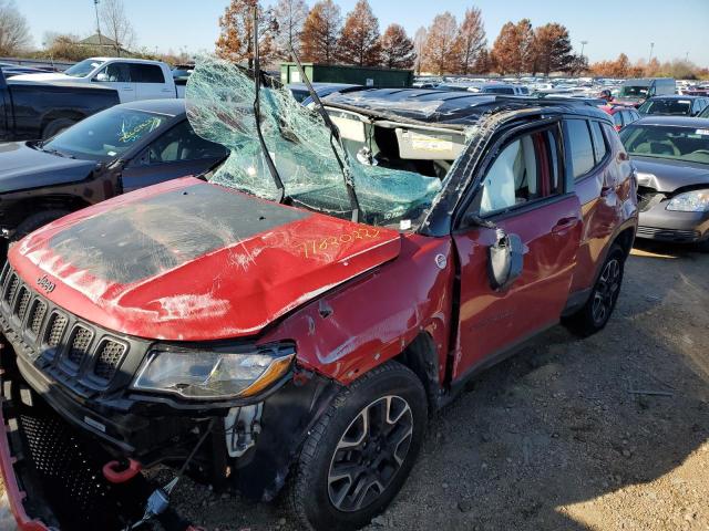 JEEP COMPASS TR 2020 with VIN 3C4NJDDB5LT167094 - Photo from auction