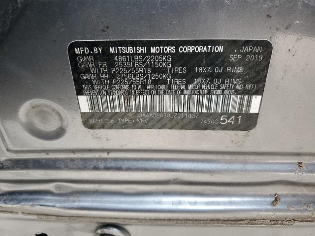 Photo 14 from auction – 2020 MITSUBISHI OUTLANDER with VIN JA4AD2A30LZ011037