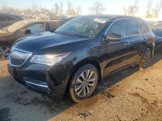 ACURA MDX TECHNO 2015 with VIN 5FRYD4H62FB003854 - Photo from auction