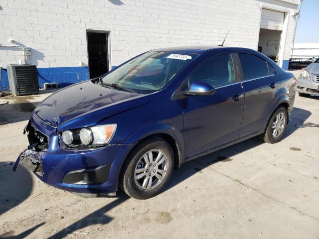 CHEVROLET SONIC LT 2013 with VIN 1G1JC5SH1D4255498 - Photo from auction