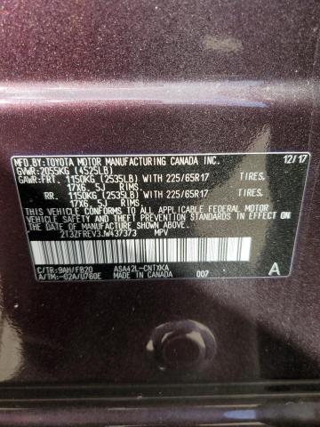 Photo 14 from auction – 2018 TOYOTA RAV4 LE with VIN 2T3ZFREV3JW437373