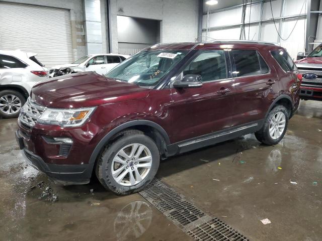 FORD EXPLORER X 2018 with VIN 1FM5K8D83JGB56309 - Photo from auction