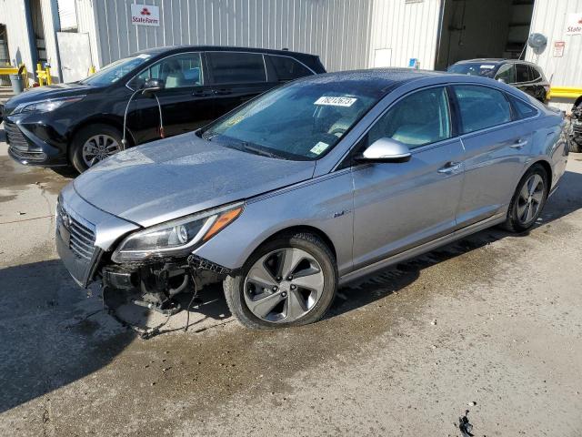 HYUNDAI SONATA HYB 2016 with VIN KMHE34L14GA024388 - Photo from auction