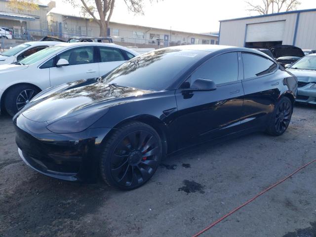TESLA MODEL 3 2021 with VIN 5YJ3E1EC6MF975553 - Photo from auction