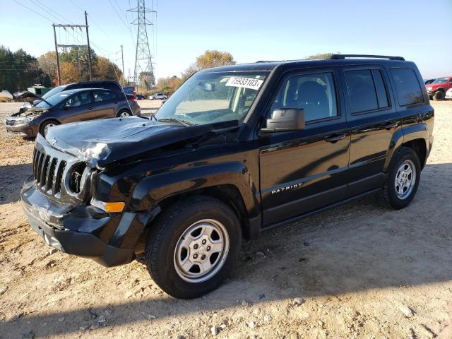 Photo 1 from auction – 2017 JEEP PATRIOT SP with VIN 1C4NJPBA9HD148640
