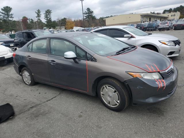 Photo 4 from auction – 2012 HONDA CIVIC HF with VIN 2HGFB2F60CH332081