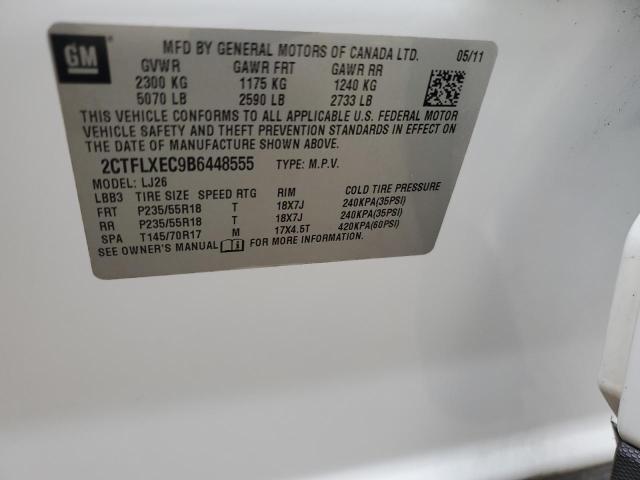 Photo 14 from auction – 2011 GMC TERRAIN SL with VIN 2CTFLXEC9B6448555