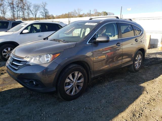 HONDA CR-V EXL 2014 with VIN 2HKRM4H71EH651569 - Photo from auction