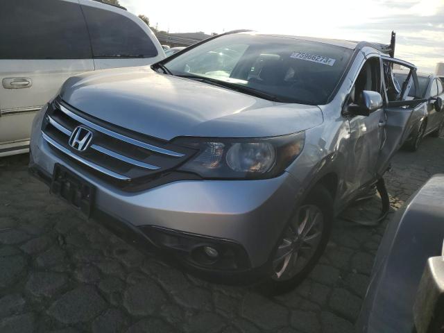 HONDA CR-V EX 2014 with VIN 5J6RM4H55EL112487 - Photo from auction