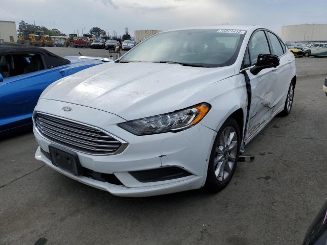 FORD FUSION SE 2017 with VIN 3FA6P0LU5HR306908 - Photo from auction