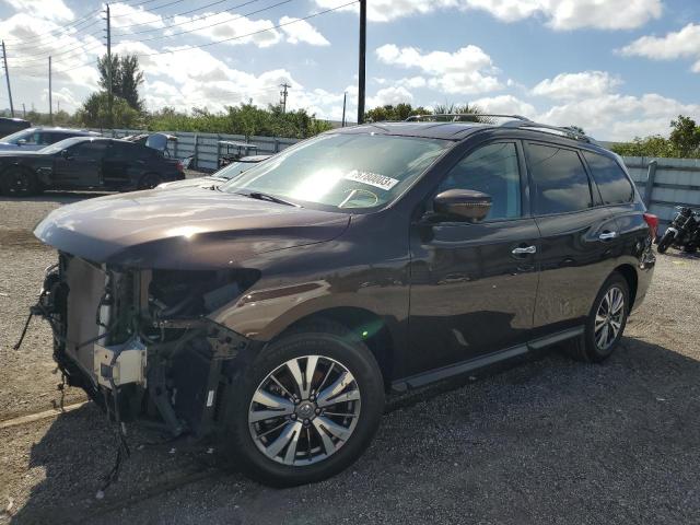 NISSAN PATHFINDER 2019 with VIN 5N1DR2MNXKC641176 - Photo from auction