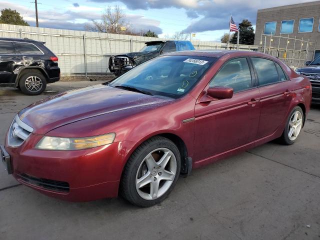 ACURA TL 2004 with VIN 19UUA65564A037190 - Photo from auction
