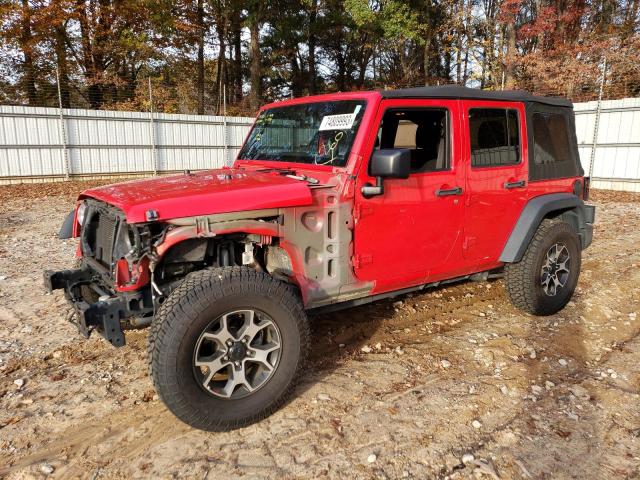 JEEP WRANGLER U 2017 with VIN 1C4BJWDG2HL550682 - Photo from auction