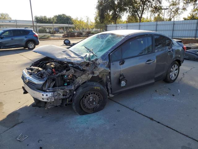 HONDA CIVIC LX 2012 with VIN 19XFB2F54CE331663 - Photo from auction