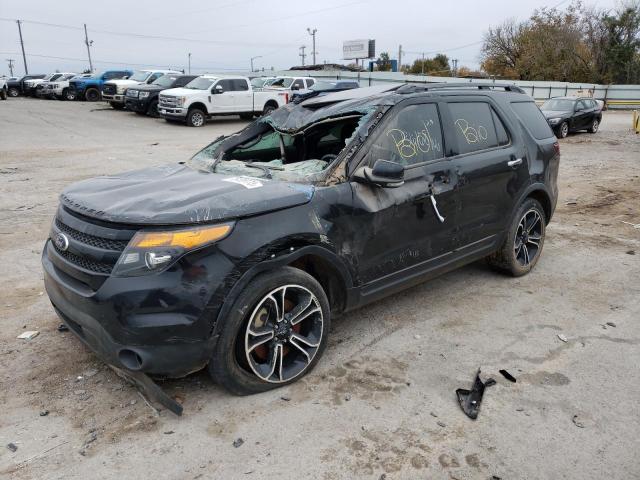 FORD EXPLORER S 2013 with VIN 1FM5K8GT9DGC29381 - Photo from auction