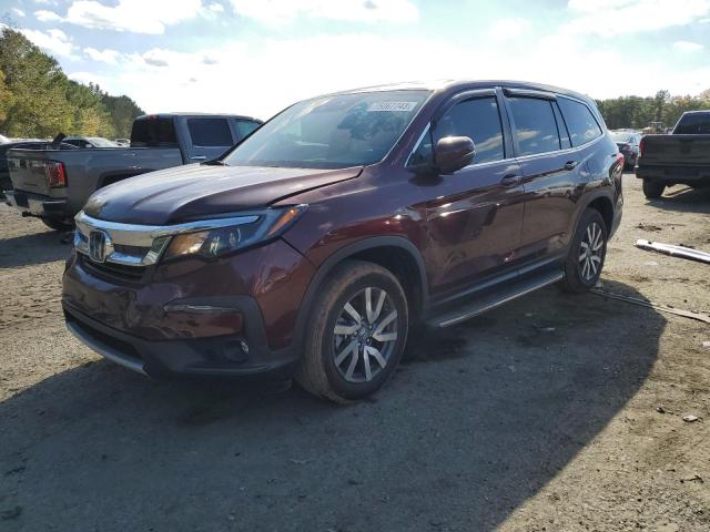 Photo 1 from auction – 2021 HONDA PILOT EXL with VIN 5FNYF5H59MB012072
