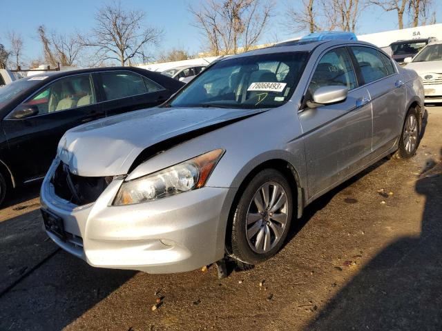 HONDA ACCORD EXL 2012 with VIN 1HGCP3F8XCA017606 - Photo from auction
