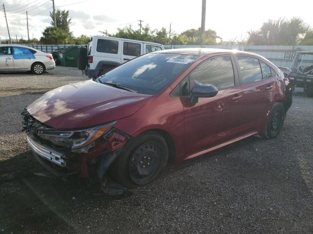 Photo 1 from auction – 2022 TOYOTA COROLLA LE with VIN JTDEPMAE7NJ227500