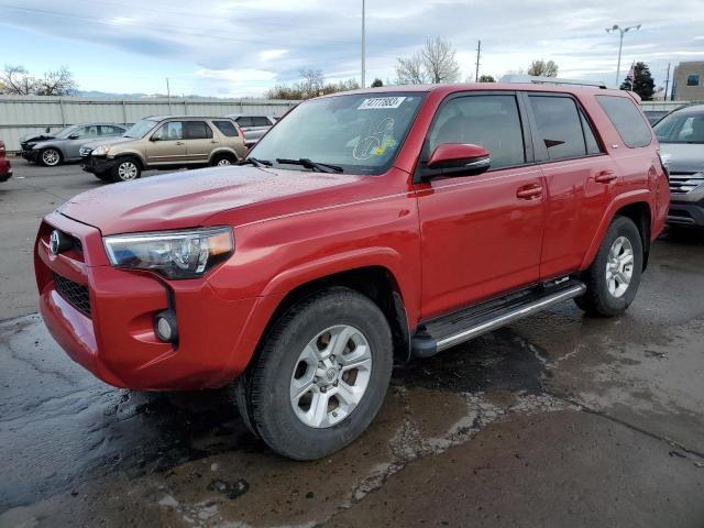 TOYOTA 4RUNNER SR 2017 with VIN JTEZU5JR4H5153660 - Photo from auction