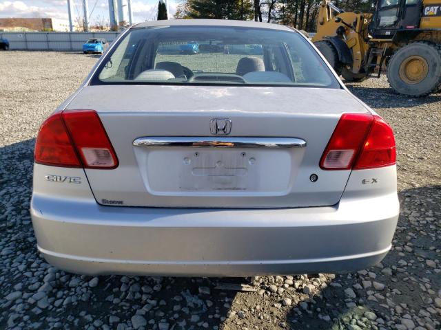 Photo 6 from auction – 2001 HONDA CIVIC EX with VIN 2HGES267X1H506286