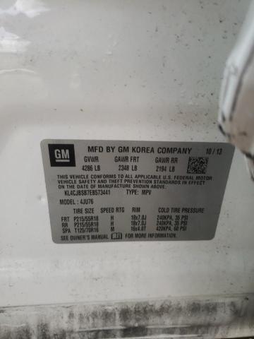 Photo 14 from auction – 2014 BUICK ENCORE CON with VIN KL4CJBSB7EB573441