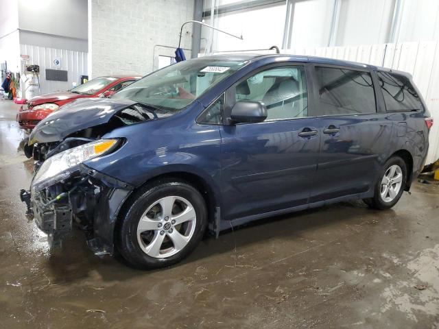 TOYOTA SIENNA L 2020 with VIN 5TDZZ3DC1LS083295 - Photo from auction