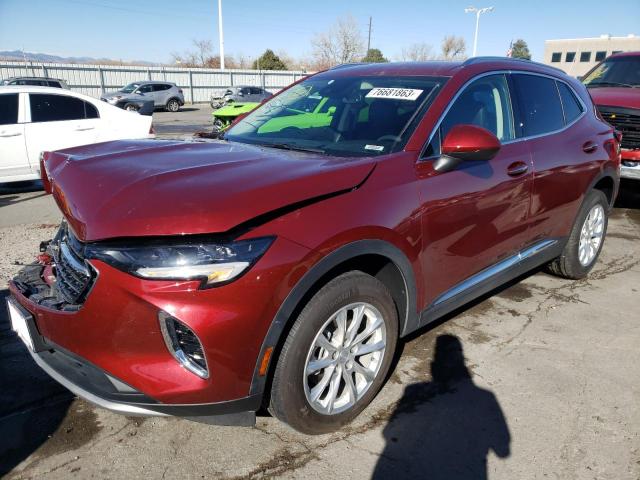 BUICK ENVISION P 2021 with VIN LRBFZMR45MD098341 - Photo from auction