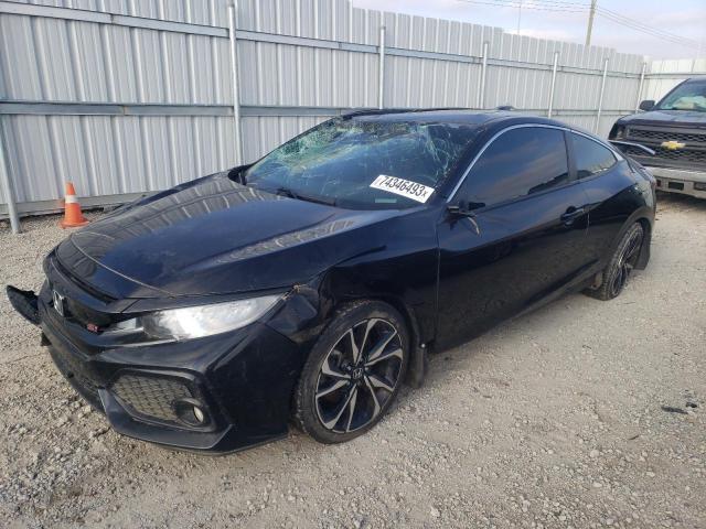 HONDA CIVIC SI 2017 with VIN 2HGFC3A54HH220179 - Photo from auction