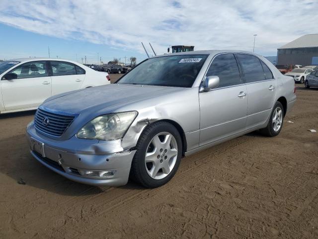 LEXUS LS 430 2004 with VIN JTHBN36F040141808 - Photo from auction