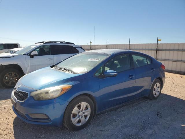 KIA FORTE LX 2015 with VIN KNAFX4A60F5330598 - Photo from auction