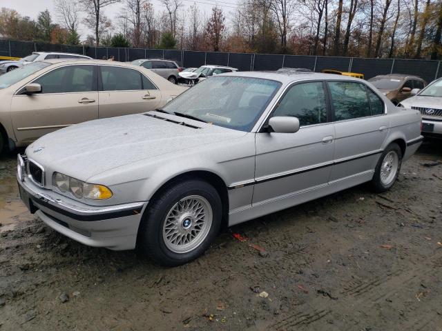 BMW 740 IL 2001 with VIN WBAGH834X1DP27920 - Photo from auction