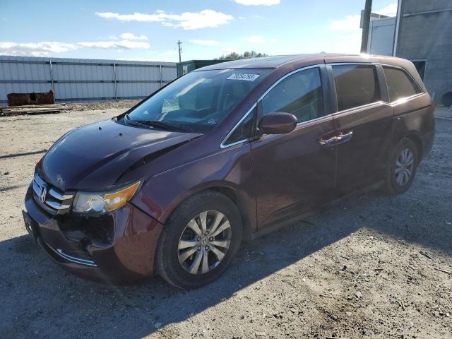 HONDA ODYSSEY EX 2014 with VIN 5FNRL5H62EB048421 - Photo from auction