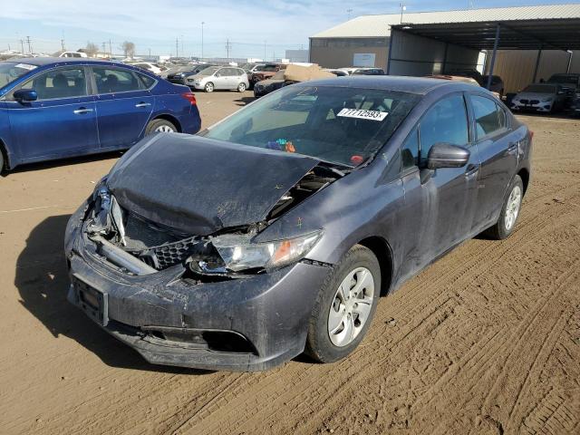 HONDA CIVIC LX 2015 with VIN 19XFB2F50FE114955 - Photo from auction