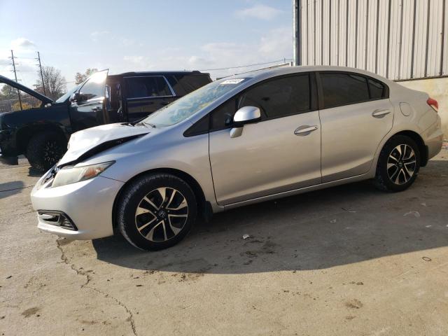 HONDA CIVIC EX 2013 with VIN 19XFB2F86DE054588 - Photo from auction