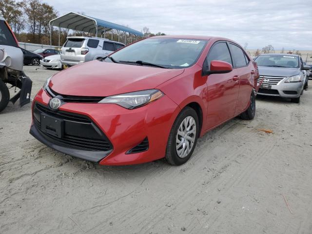 TOYOTA COROLLA L 2017 with VIN 5YFBURHE1HP662267 - Photo from auction