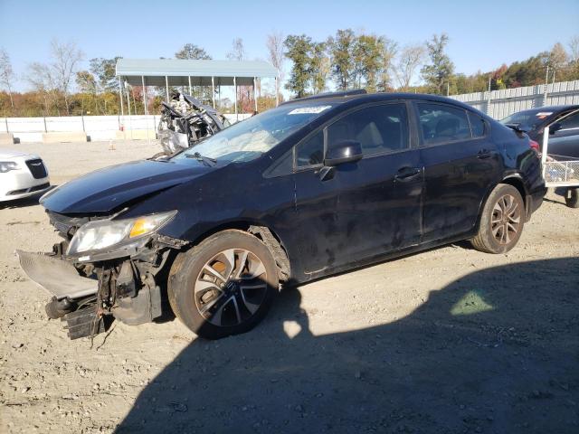 HONDA CIVIC EXL 2013 with VIN 2HGFB2F95DH512930 - Photo from auction