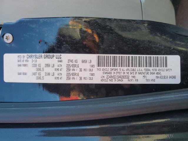 Foto 14 de la subasta – 2010 DODGE GRAND CARA con VIN 2D4RN5D15AR283532