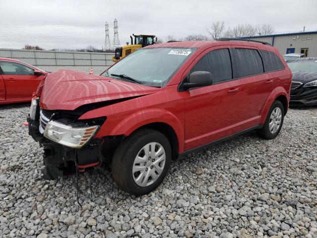 DODGE JOURNEY SE 2018 with VIN 3C4PDCABXJT260642 - Photo from auction