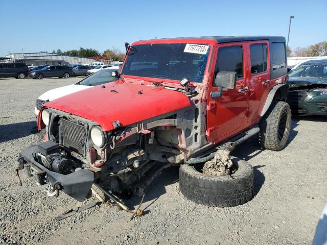 JEEP WRANGLER U 2014 with VIN 1C4BJWDG5EL316757 - Photo from auction