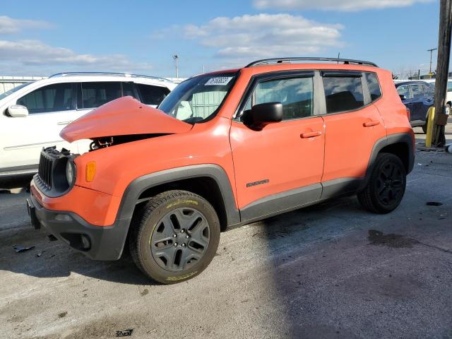 Photo 1 from auction – 2018 JEEP RENEGADE S with VIN ZACCJBAB3JPH71120