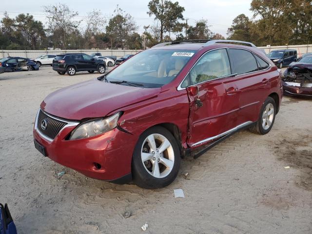 LEXUS RX 350 2011 with VIN 2T2BK1BA0BC082556 - Photo from auction