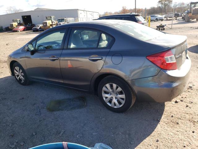 Photo 2 from auction – 2012 HONDA CIVIC LX with VIN 2HGFB2F54CH597481