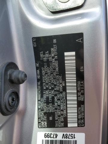 Photo 14 from auction – 2012 TOYOTA SIENNA LE with VIN 5TDKK3DC6CS244990