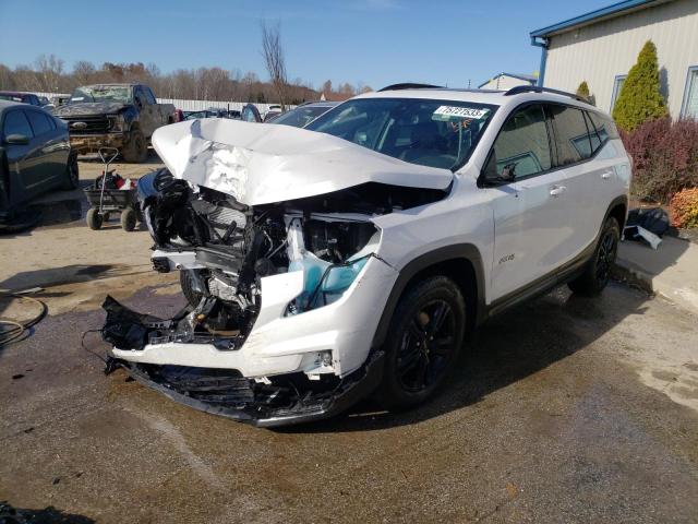 GMC TERRAIN AT 2022 with VIN 3GKALYEV2NL198402 - Photo from auction